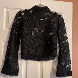 Lacey bell split sleeve top